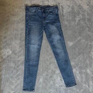 American Eagle Outfitters Next Level Stretch Women's Medium Blue Skinny Jeans